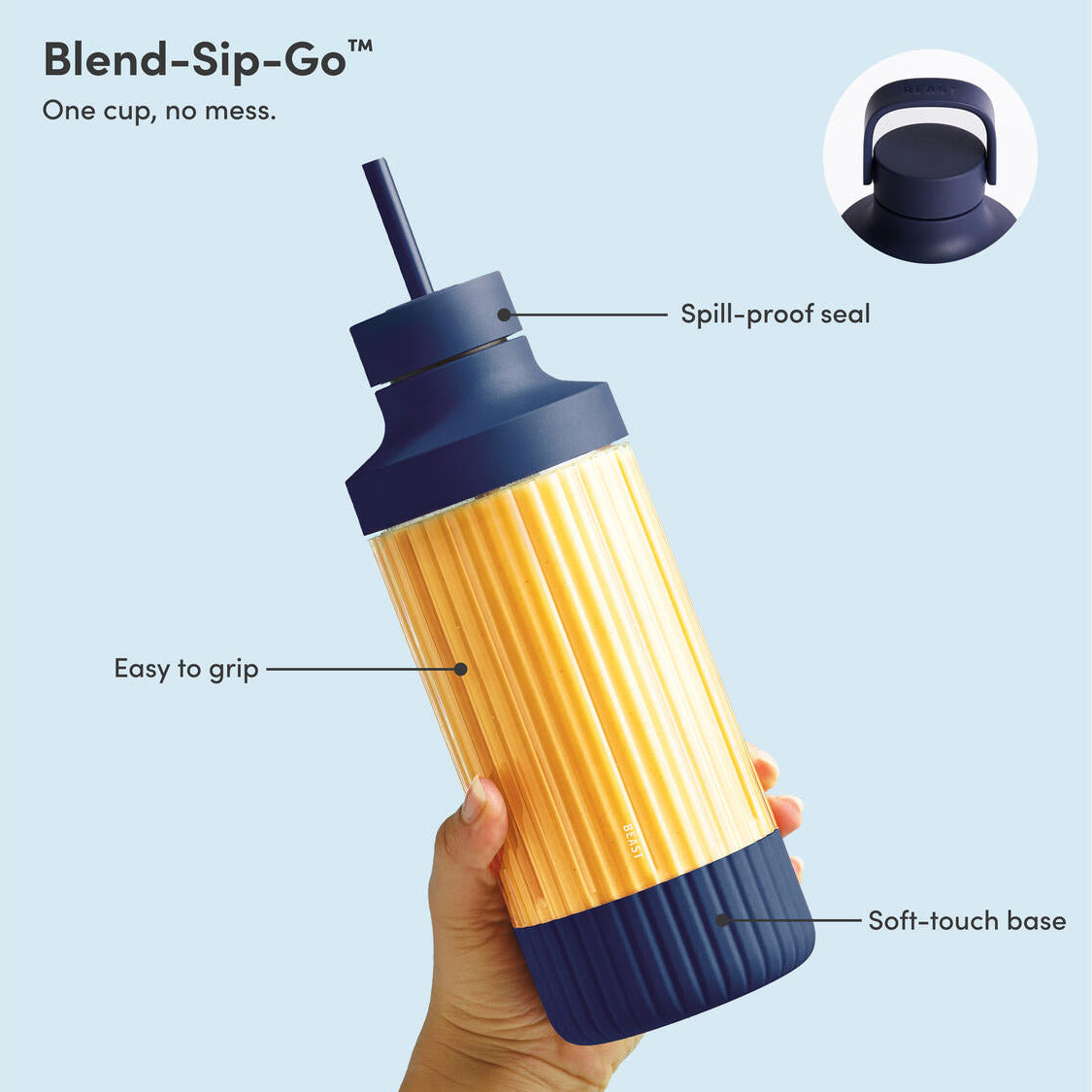Mighty Plus 850 blender - Navy